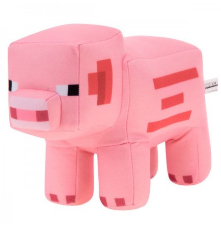 Plīša rotaļlieta Minecraft - Pig Pink 26 cm