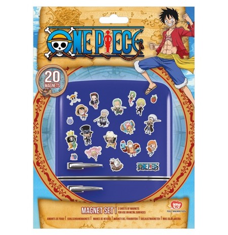 One Piece Chibi magnētu komplekts (20gab.)