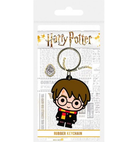 Harry Potter Harry Chibi Rubber atslēgu piekariņš