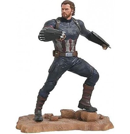Marvel Gallery Avengers 3 - Captain America statuja | 23 cm