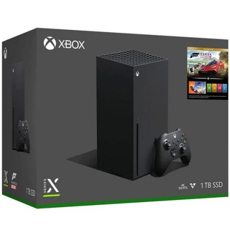 Xbox Series X 1TB melna spēļu konsole ( FH5 premium )