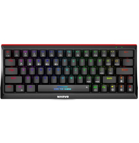 Marvo KG980B TKL 60% bezvadu mehāniskā klaviatūra ar RGB  (US, Blue switch)