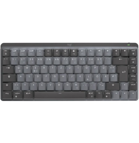 Logitech MX Mini bezvadu mehāniskā klaviatūra (tactile quiet switches)
