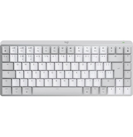 Logitech MX Mini For Mac bezvadu mehāniskā klaviatūra (tactile quiet switches)