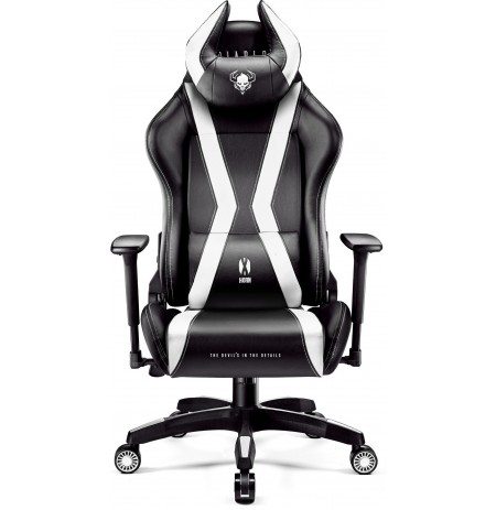 Diablo X-Horn 2.0 Normal Size melns - balts ergonomisks krēsls