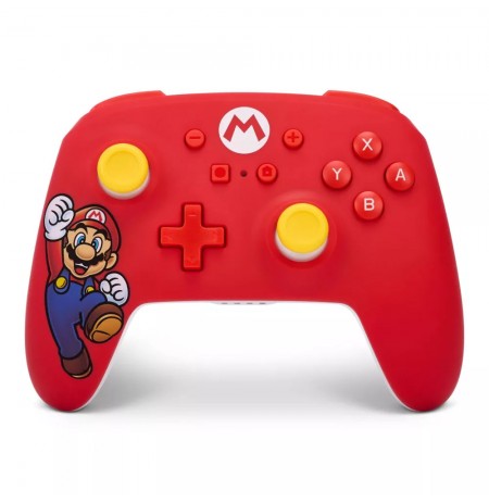 PowerA Mario Joy bezvada kontrolieris paredzēts Nintendo Switch