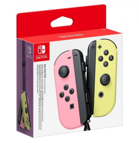 Nintendo Switch Joy-Con Pair Pastel Pink / Pastel Yellow