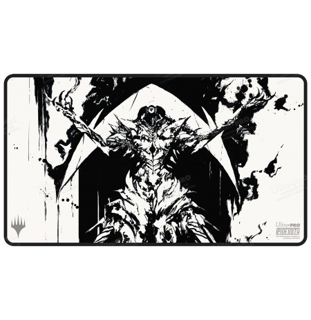 UP - March of the Machine Elesh Norn Black Stitched Standard Gaming Playmat